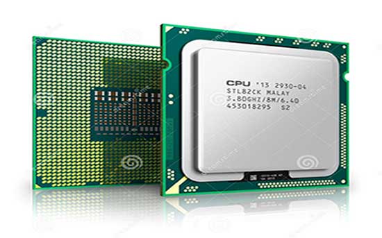 电脑CPU激光打标样品